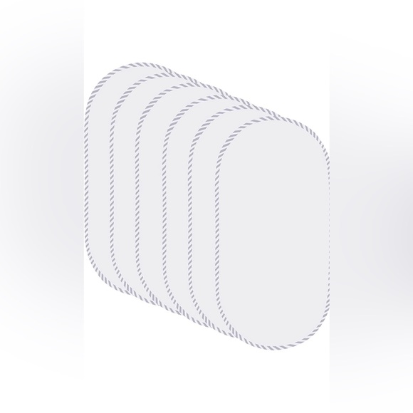 HIPHOP PANDA Bamboo Baby Waterproof Changing Pad Liners of 5 pack - Picture 1 of 5